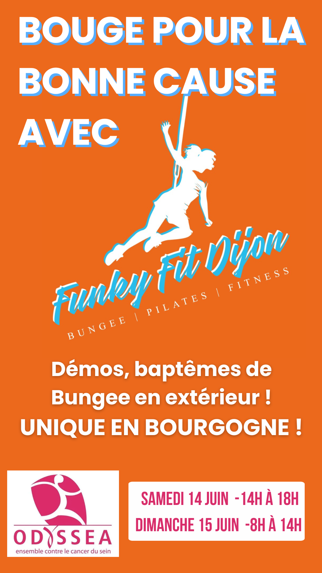 BOUGE POUR LA BONNE CAUSE AVEC